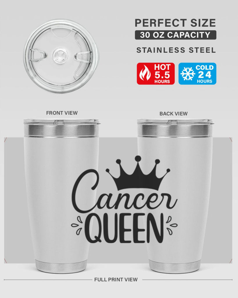 Cancer queen 161#- zodiac- Tumbler