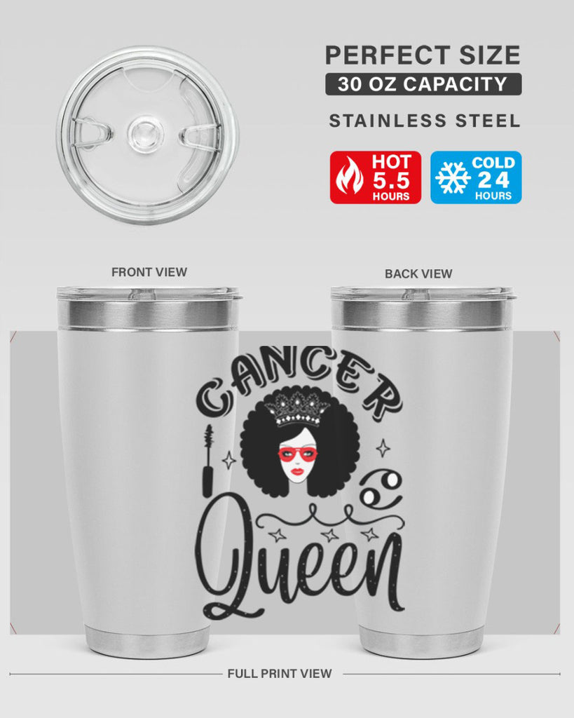 Cancer queen 162#- zodiac- Tumbler