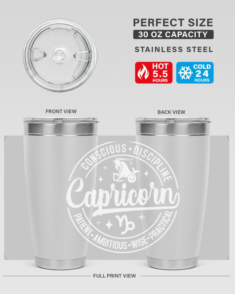 Capricorn 191#- zodiac- Tumbler