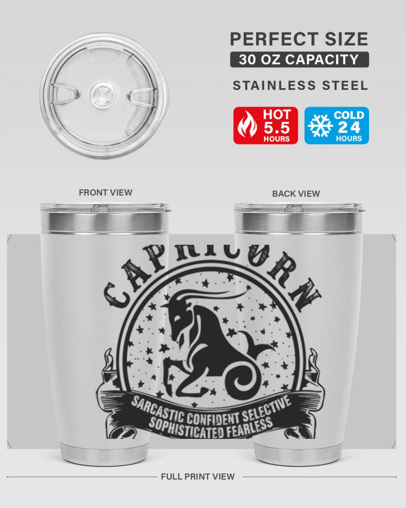 Capricorn 38#- zodiac- Tumbler