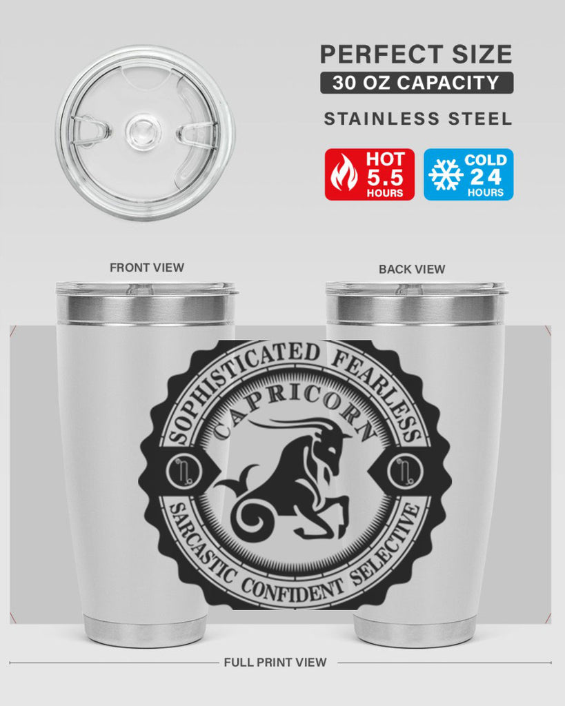 Capricorn 40#- zodiac- Tumbler