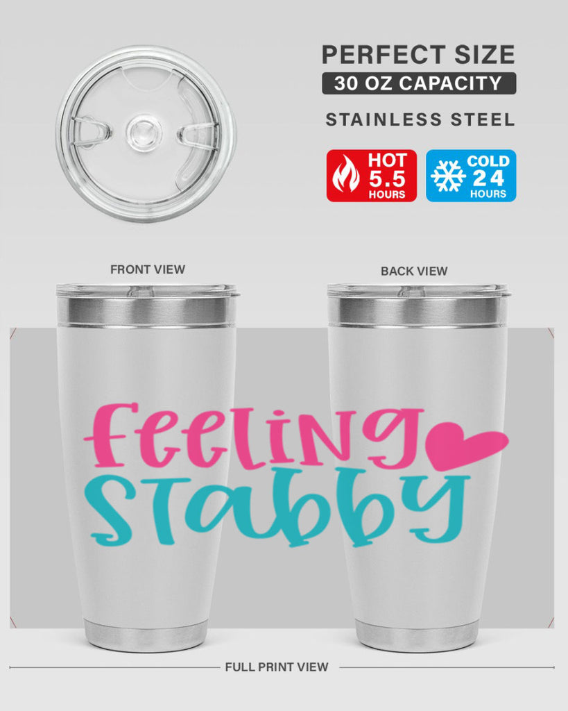 Feeling Stabby Nurse Style 386#- nurse- tumbler