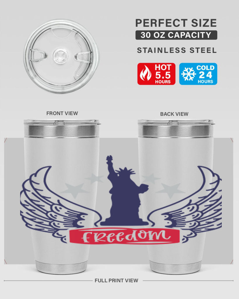 Freedom Style 150#- Fourt Of July- Tumbler