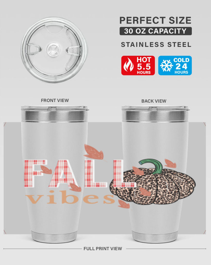 Happy Thanksgiving 252#- fall- Tumbler