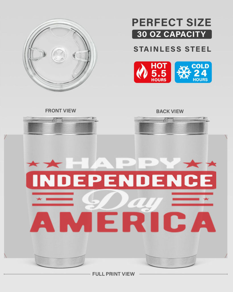 Happy independece day America Style 103#- Fourt Of July- Tumbler