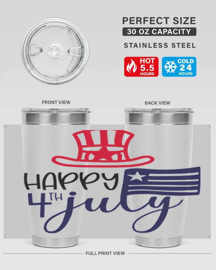 Happy th July Style 152#- Fourt Of July- Tumbler
