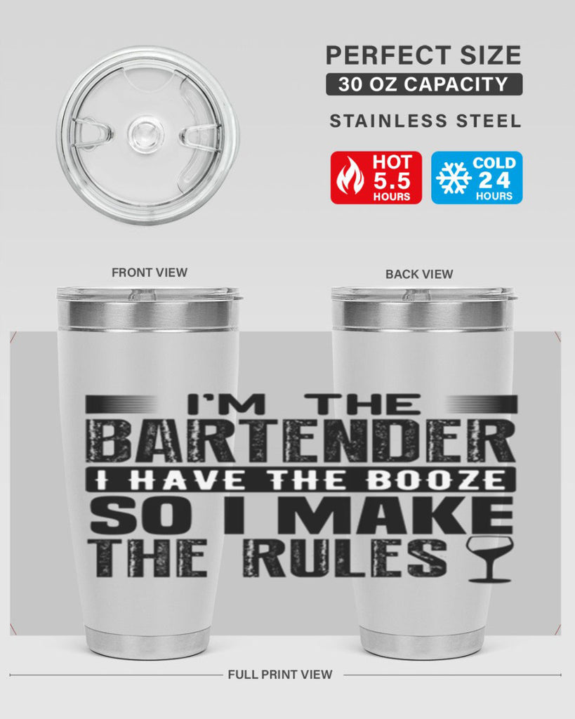 I’m the bartender Style 14#- bartender- tumbler