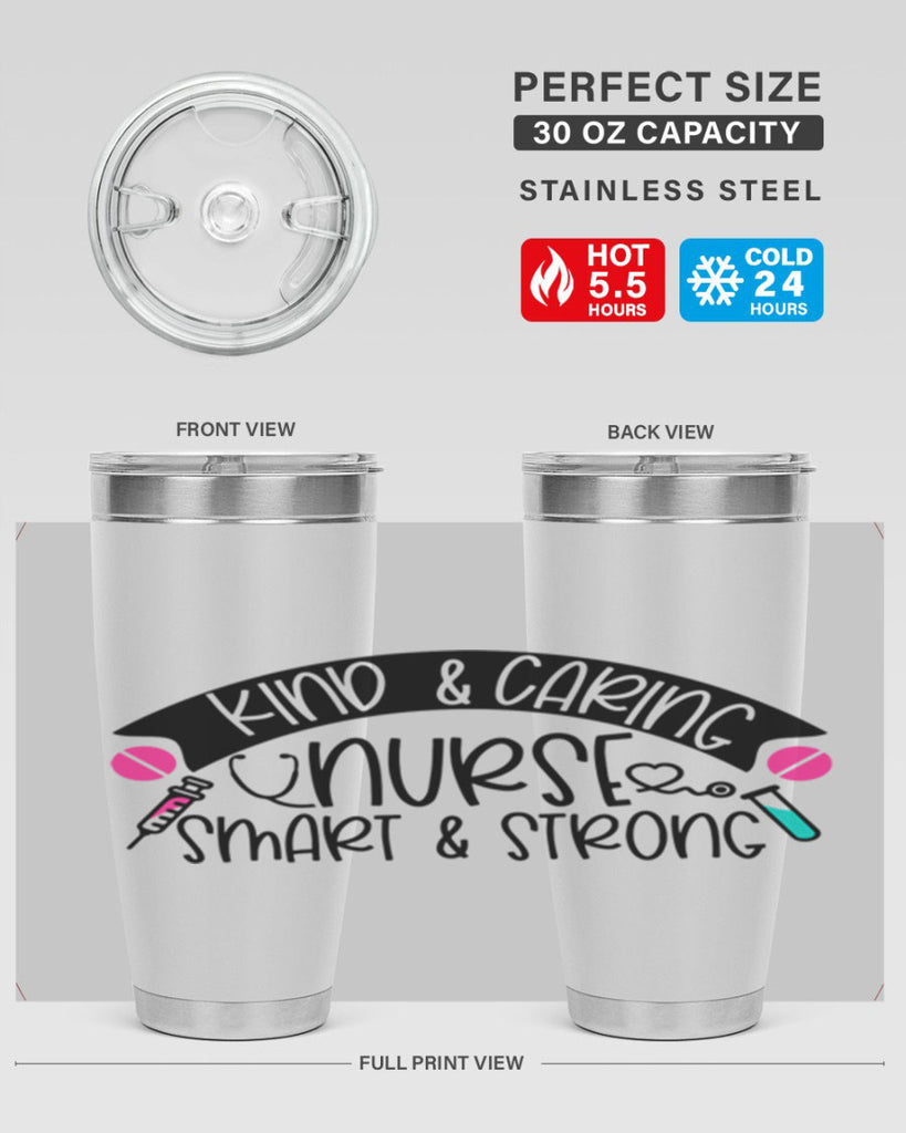 Kind Caring Nurse Smart Strong Style Style 143#- nurse- tumbler
