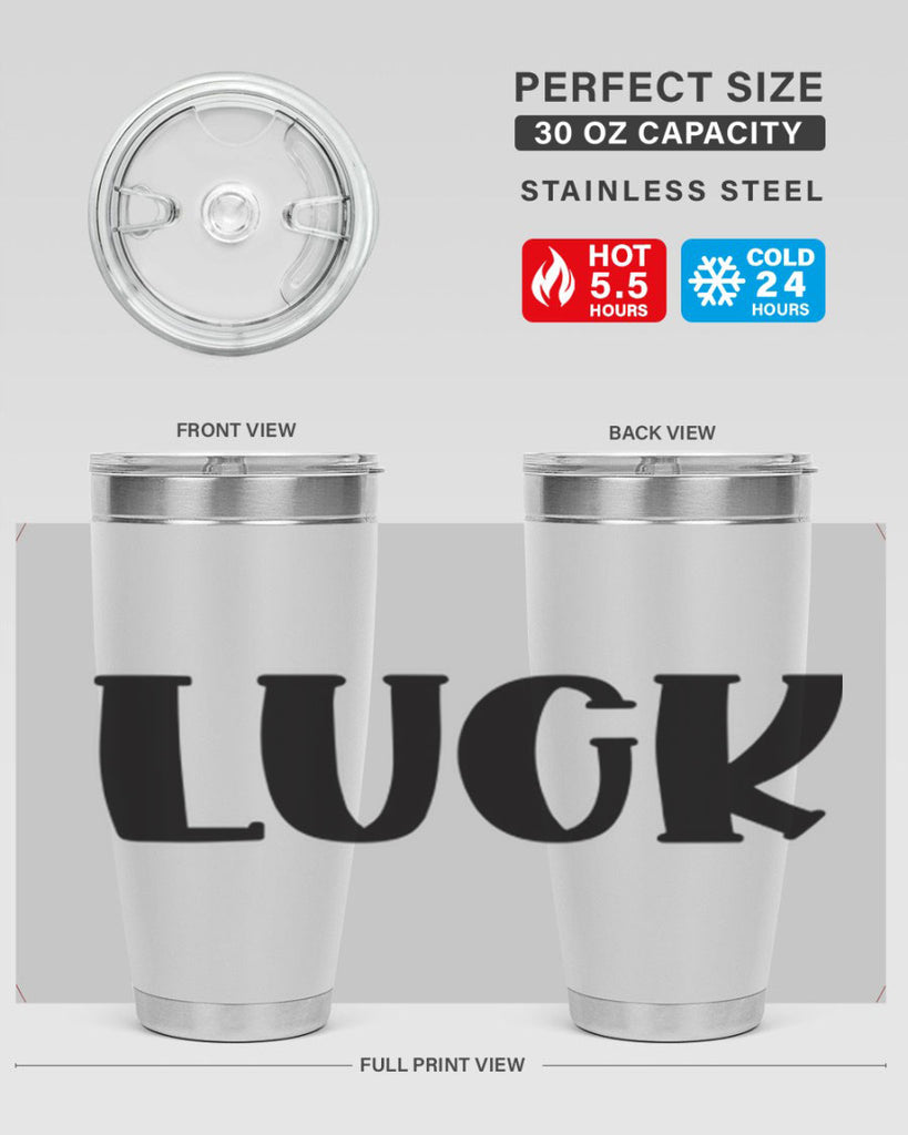 Luck Style 63#- St Patricks Day- Tumbler