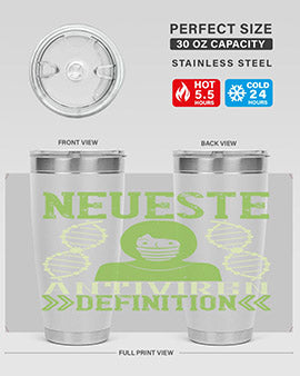 Neueste Antiviren Definition Style 28#- corona virus- Tumbler