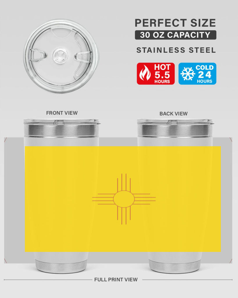 New Mexico 21#- Us Flags- Tumbler