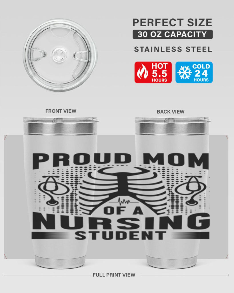 Proud mom Style 255#- nurse- tumbler