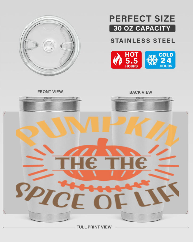 Pumpkin the the Spice of Life 560#- fall- Tumbler