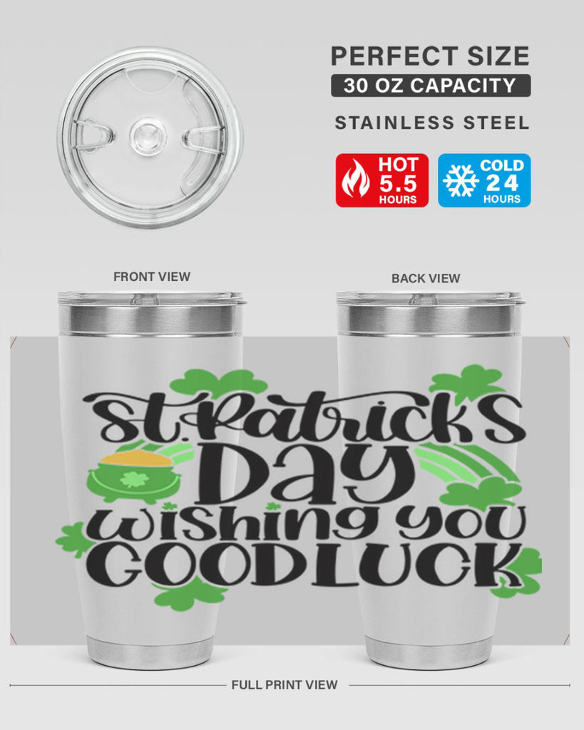 St Patricks Day Wishing You Good Luck Style 27#- St Patricks Day- Tumbler