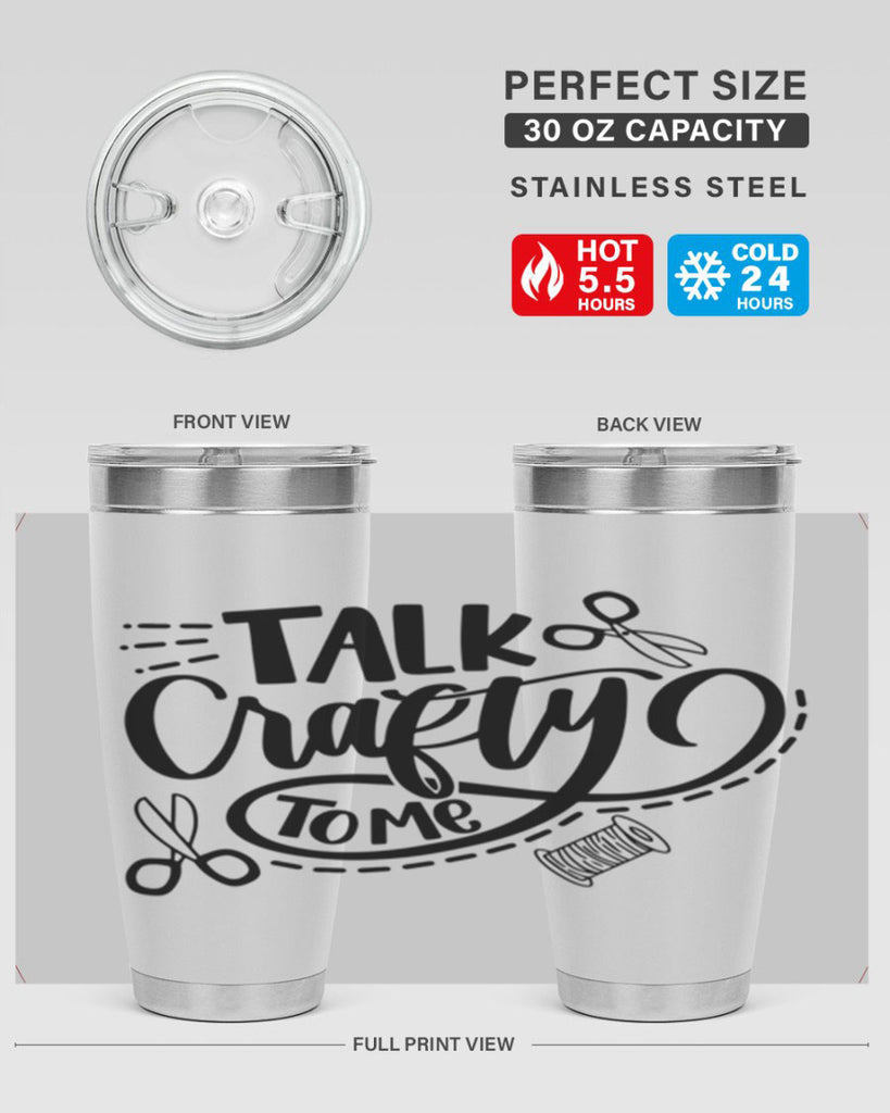 Talk Crafty Tome 7#- crafting- Tumbler