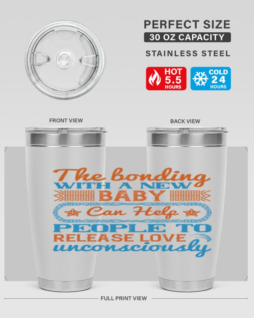 The bonding with a new baby can help people to release love unconsciously Style 7#- baby- tumbler