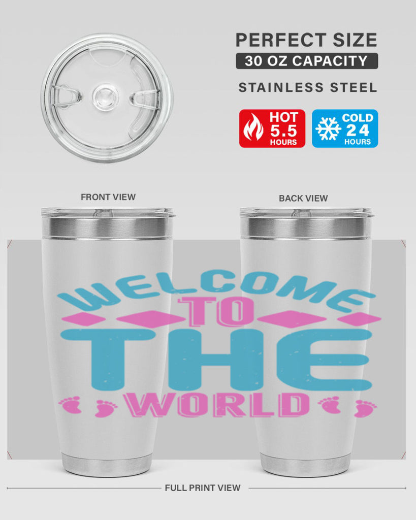 Welcome to the world Style 162#- baby- tumbler