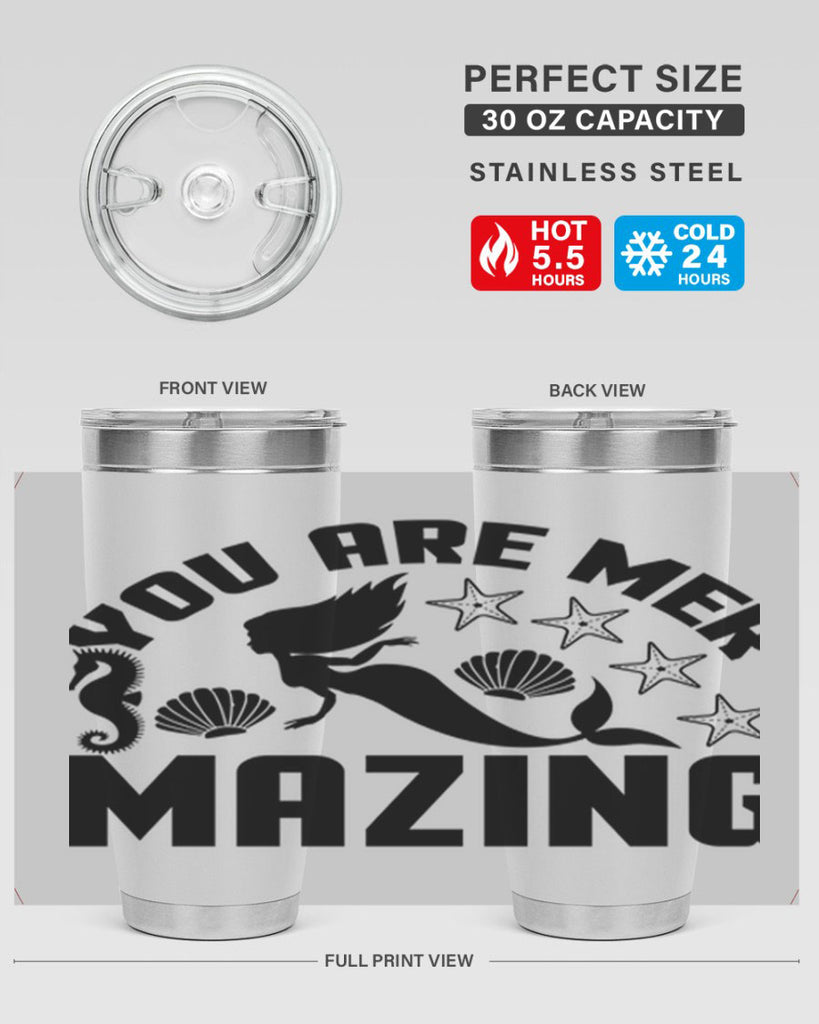 You are mer mazing 685#- mermaid- Tumbler