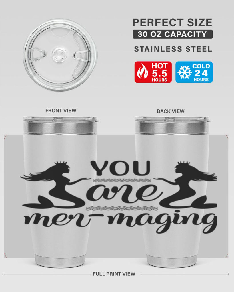 You are mermaging design 686#- mermaid- Tumbler