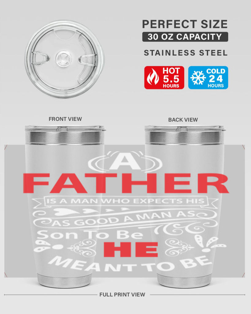 a father 247#- fathers day- Tumbler