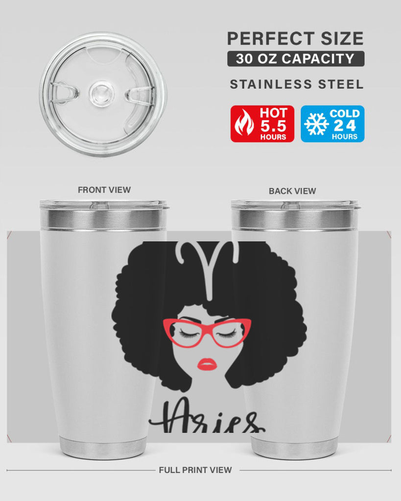 aries 122#- zodiac- Tumbler