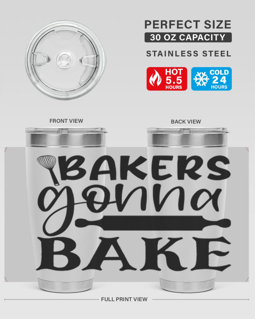 bakers gonna bake 5#- kitchen- Tumbler