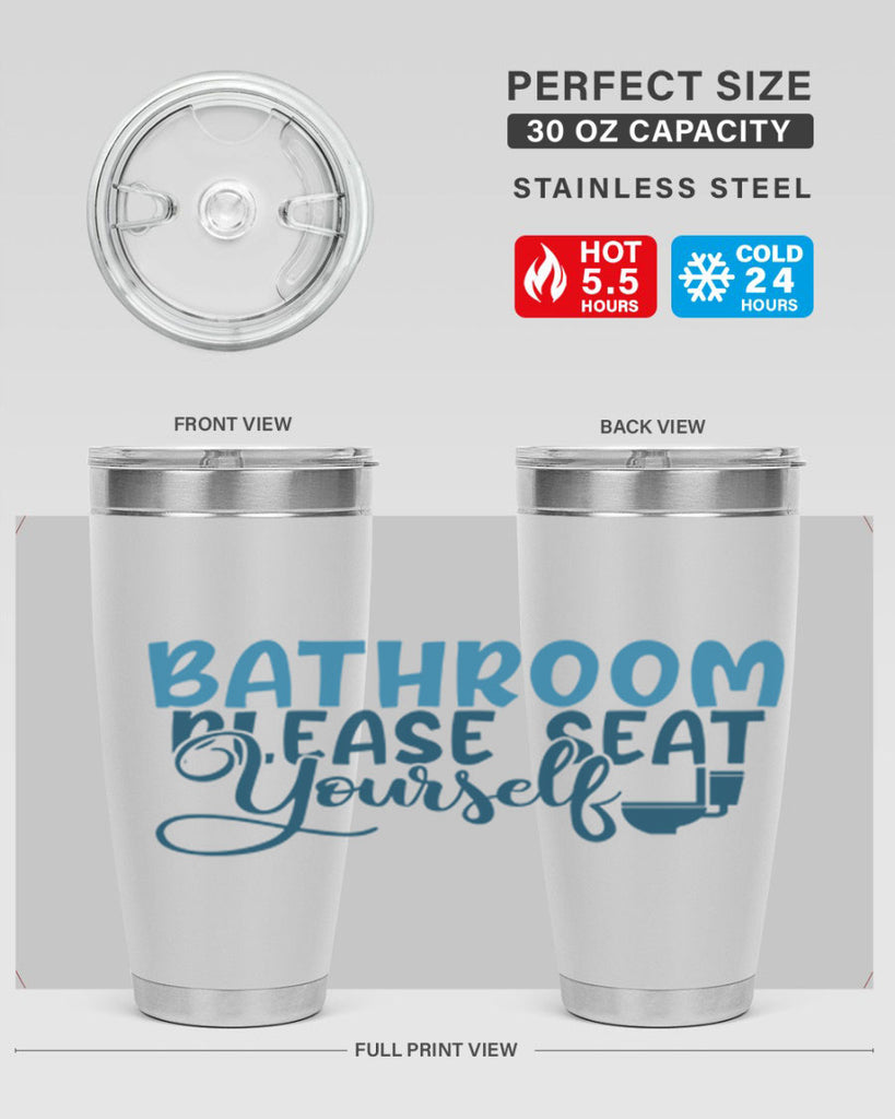 bathroom please seat yourself 92#- bathroom- Tumbler