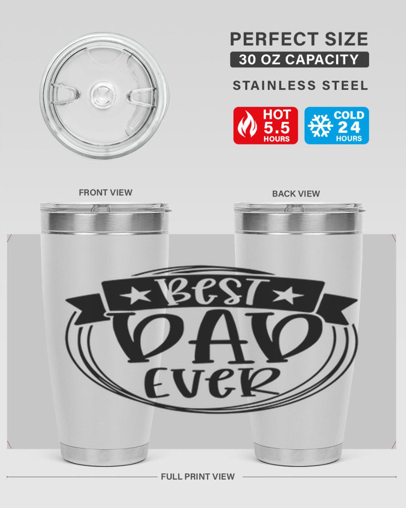 best dad ever 72#- fathers day- Tumbler