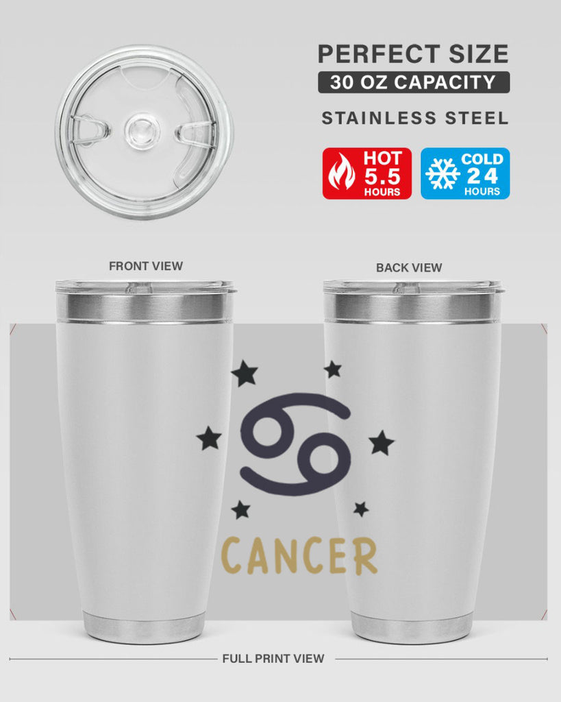 cancer 172#- zodiac- Tumbler