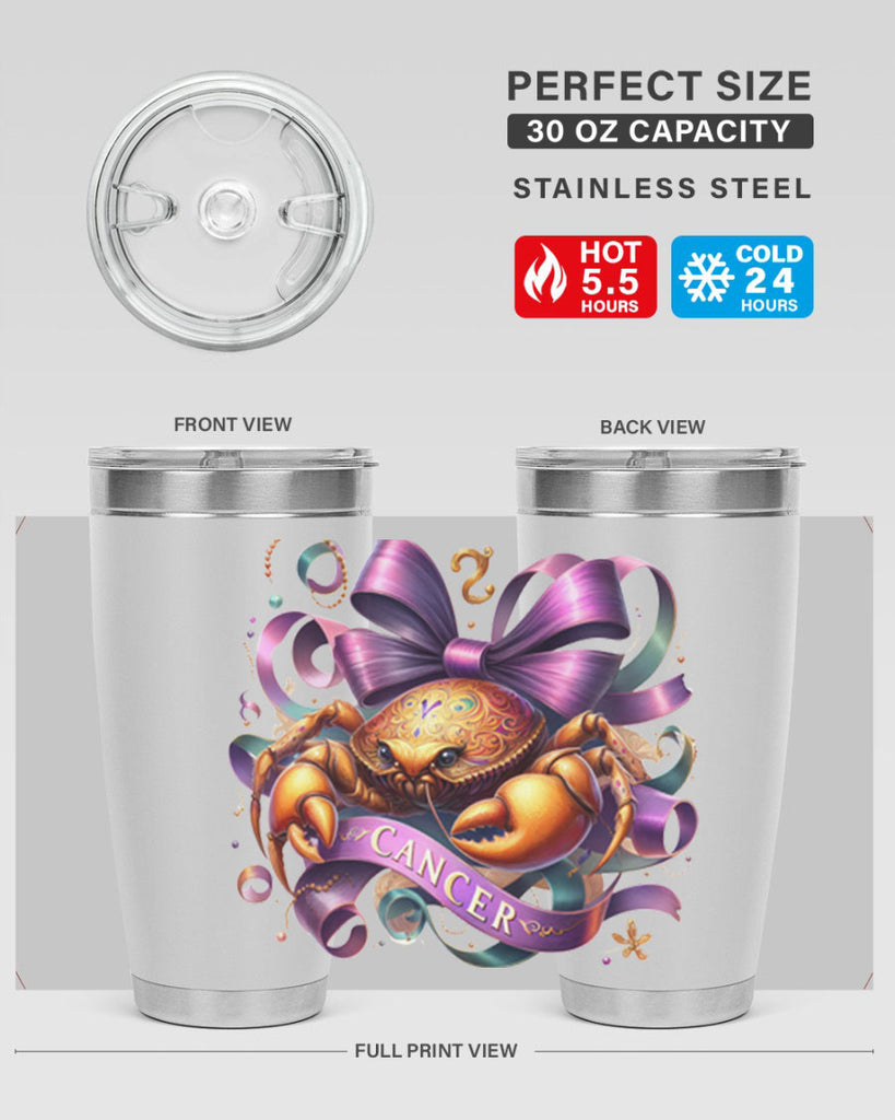 cancer 173#- zodiac- Tumbler