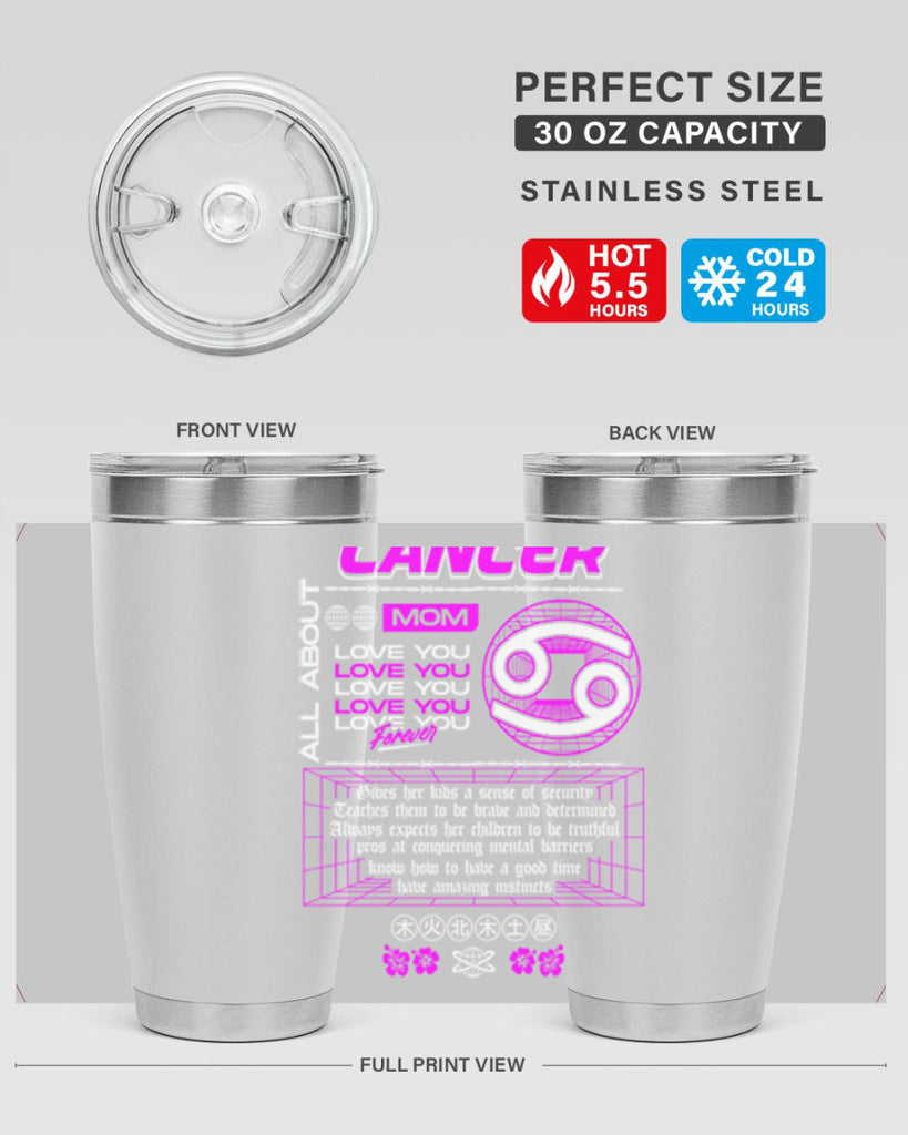 cancer 176#- zodiac- Tumbler