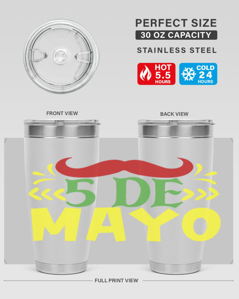de mayo 5#- cinco de mayo- Tumbler