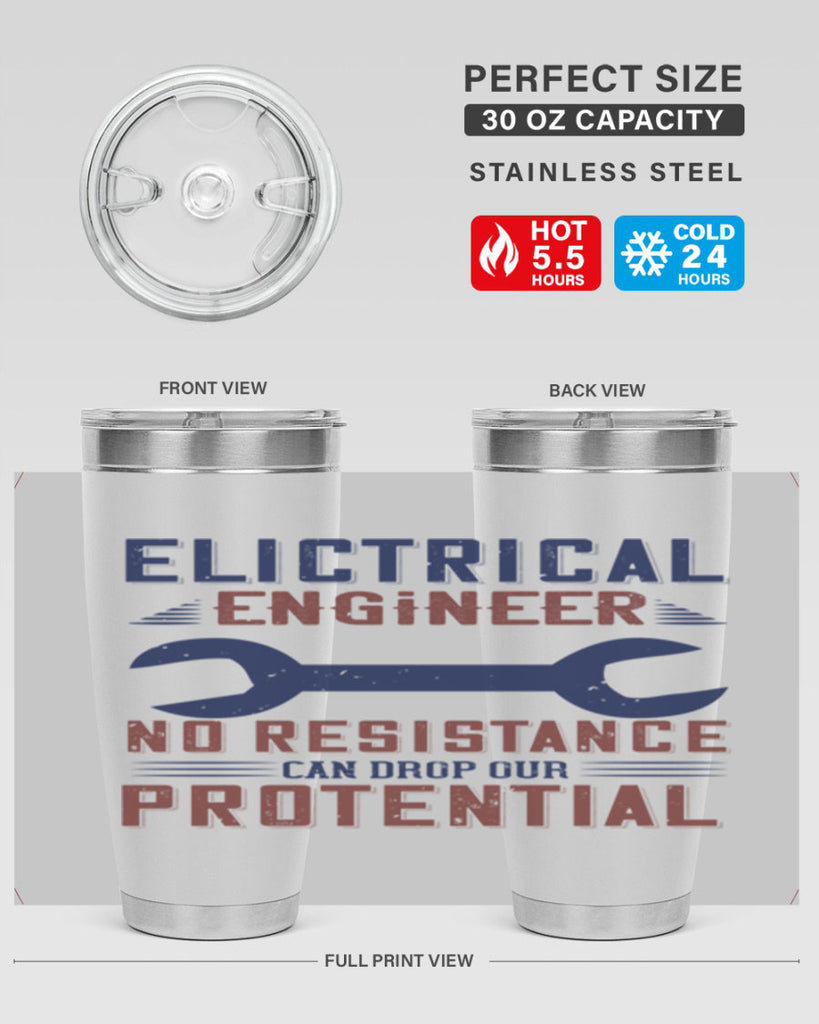electrical engineer no resistance can drop our protential Style 18#- engineer- tumbler