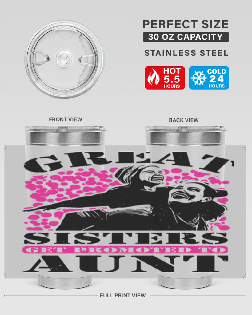 great sisters get promoted to aunt 83#- mothers day- Tumbler