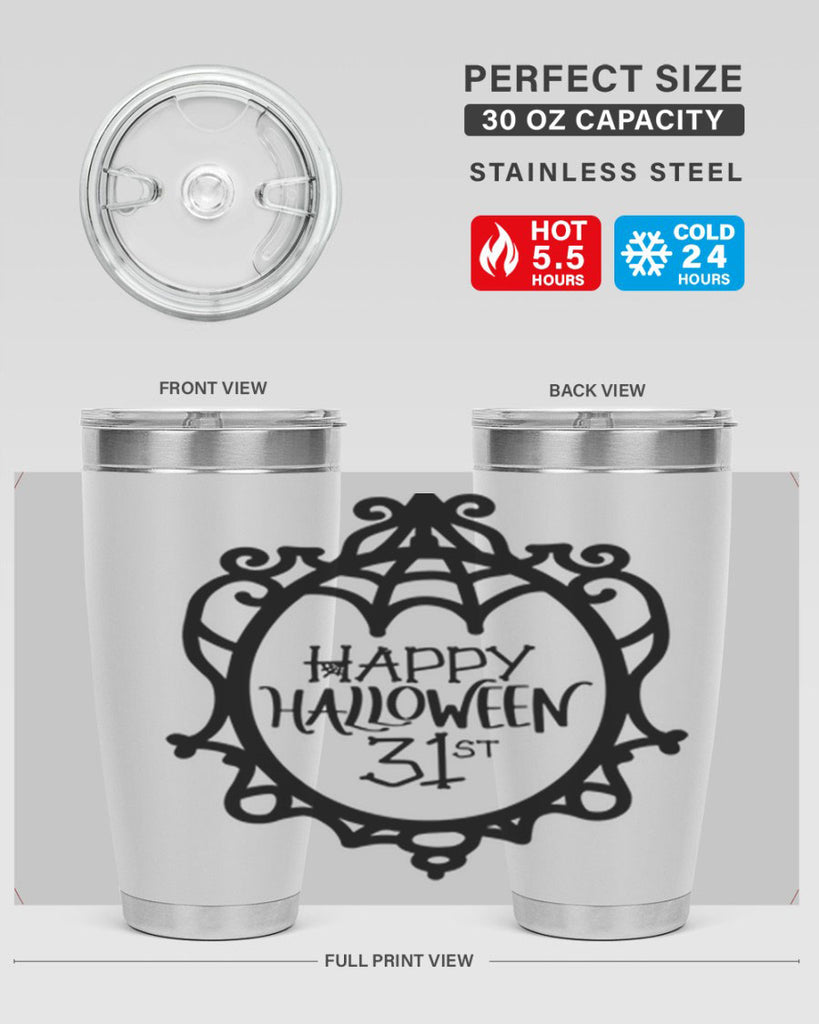 happy halloween st 64#- halloween- Tumbler