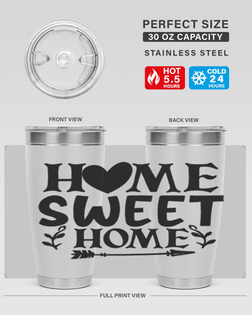 home sweet home 27#- home- Tumbler