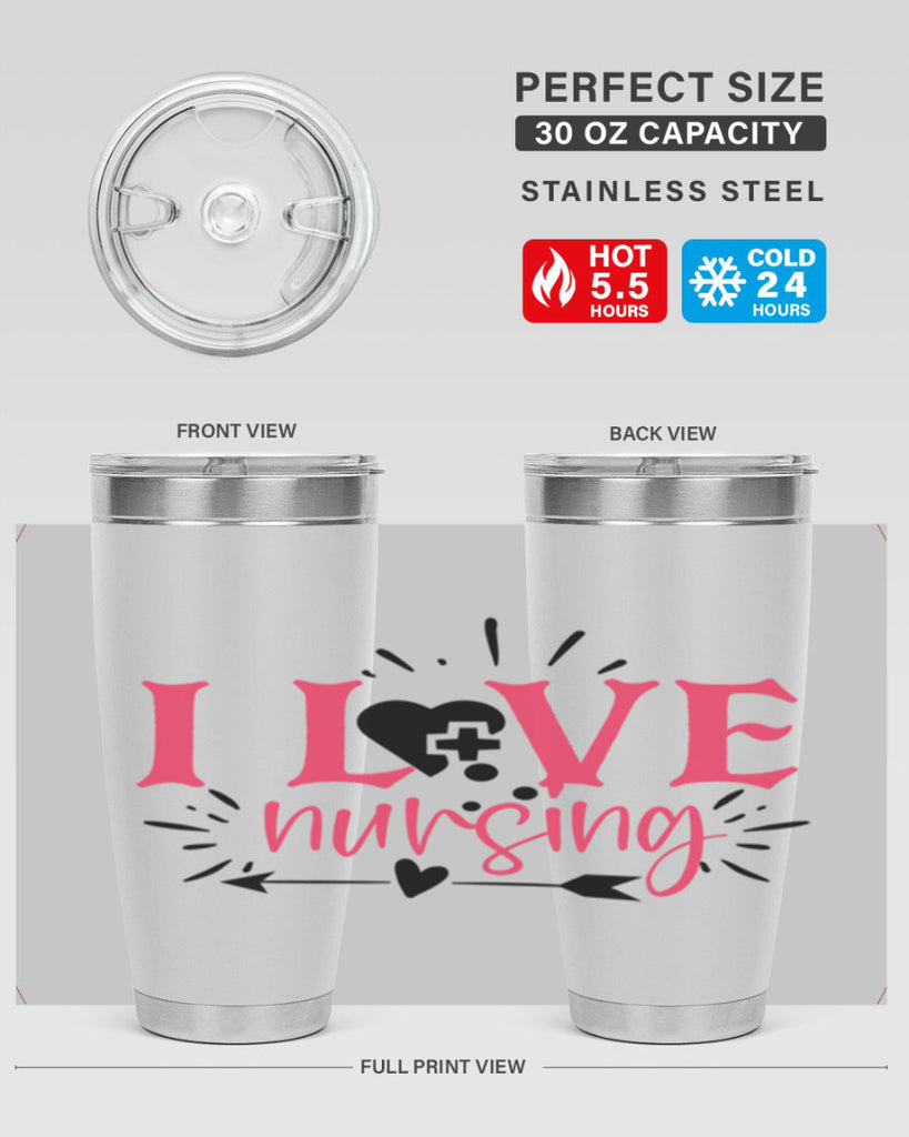 i love nursing Style Style 174#- nurse- tumbler