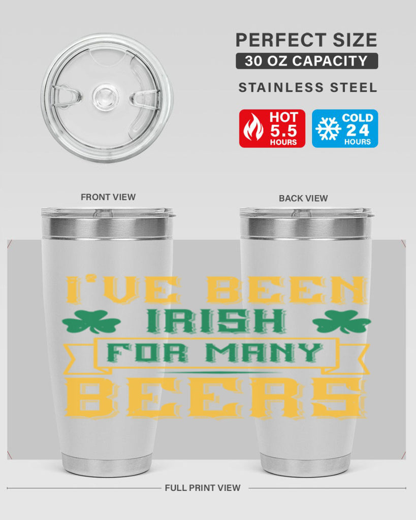 ive been irish for many beers 70#- beer- Tumbler