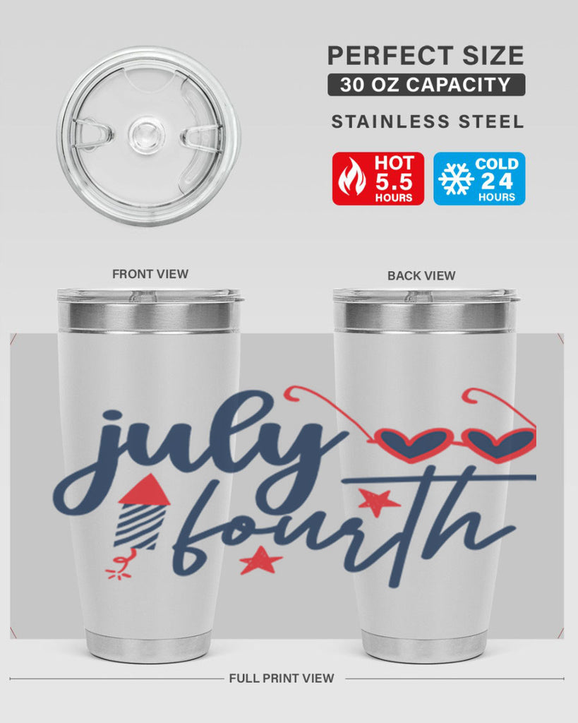 july fourth Style 70#- Fourt Of July- Tumbler