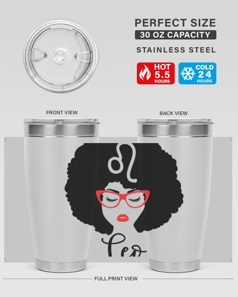 leo 298#- zodiac- Tumbler
