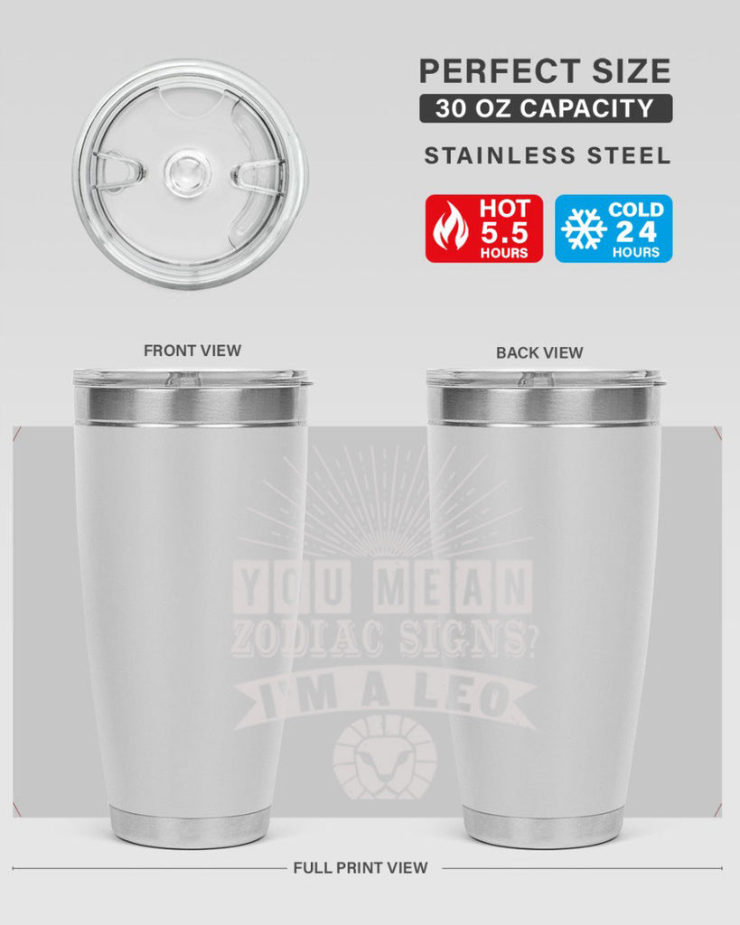 leo 309#- zodiac- Tumbler