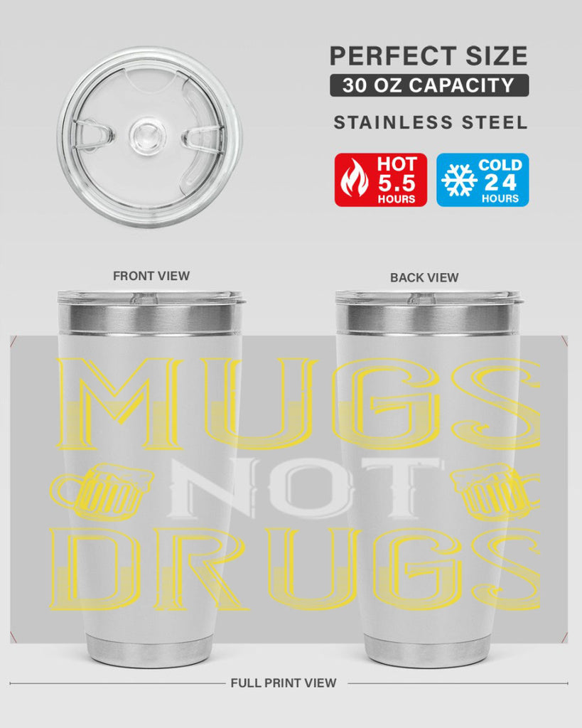 mugs not drugs Style 113#- St Patricks Day- Tumbler