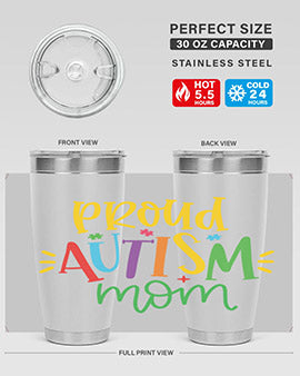 proud autism mom Style 35#- autism- Tumbler