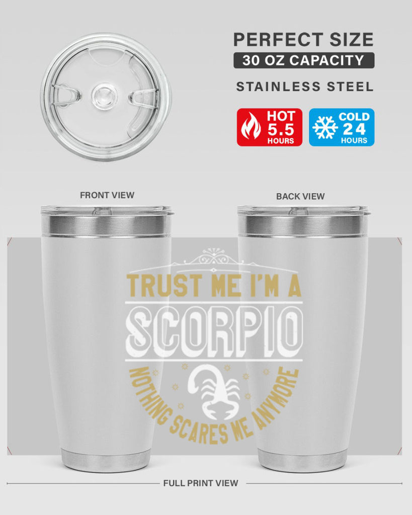 scorpio 458#- zodiac- Tumbler