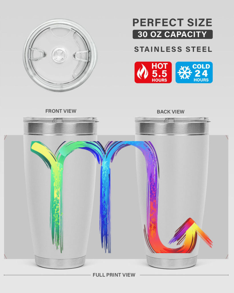 scorpio n 464#- zodiac- Tumbler