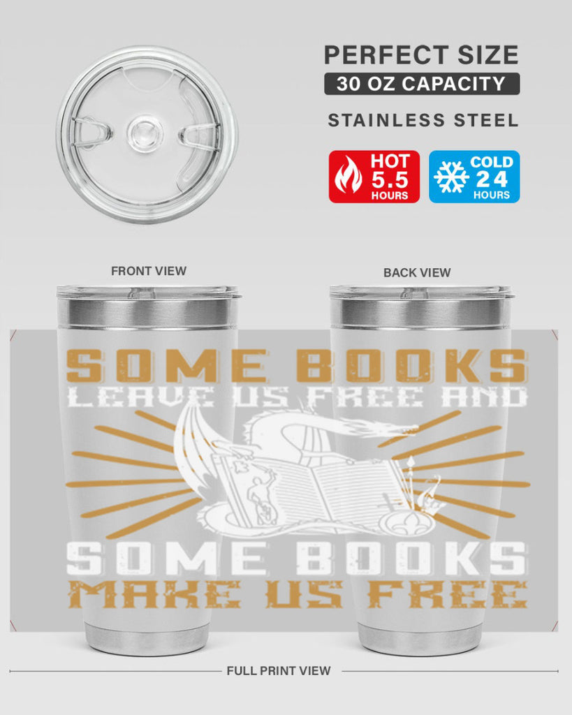 some books leave us free and some books make us free 12#- reading- Tumbler