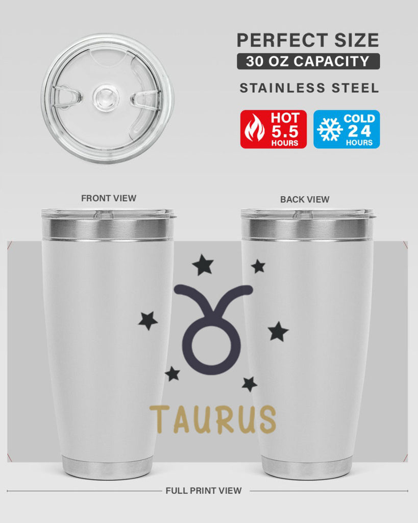 taurus 517#- zodiac- Tumbler