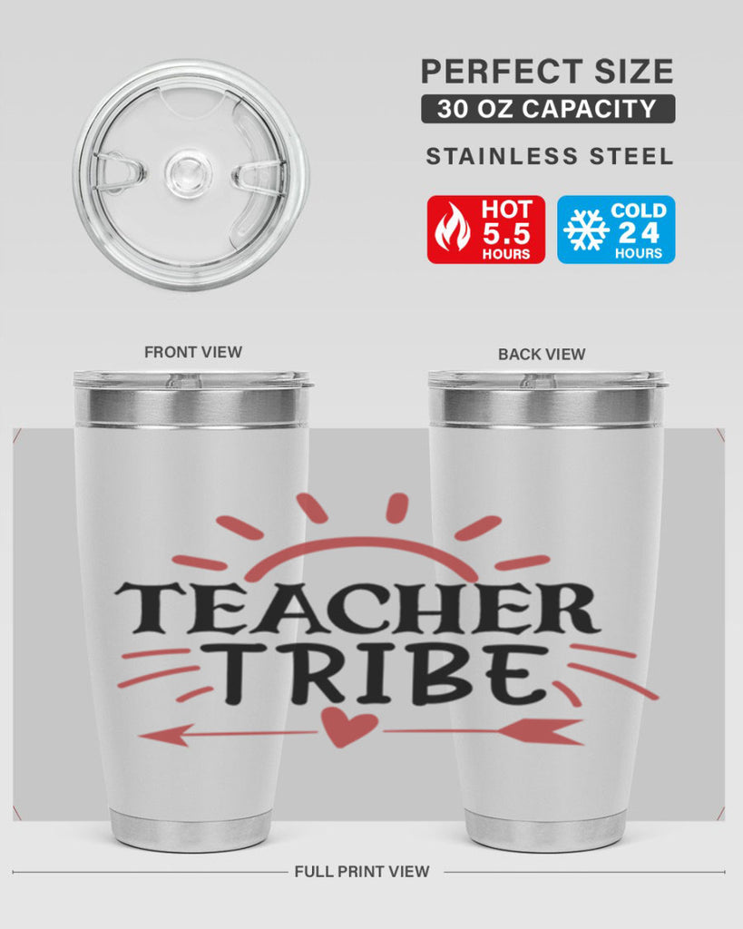 teacher tribe Style 201#- teacher- tumbler