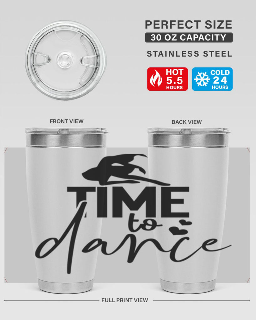 time to dance 84#- ballet- Tumbler