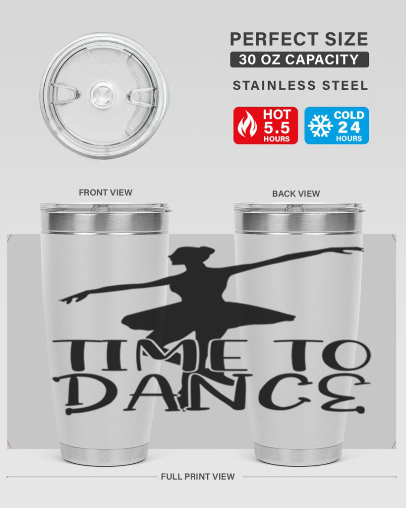 time to dance86#- ballet- Tumbler